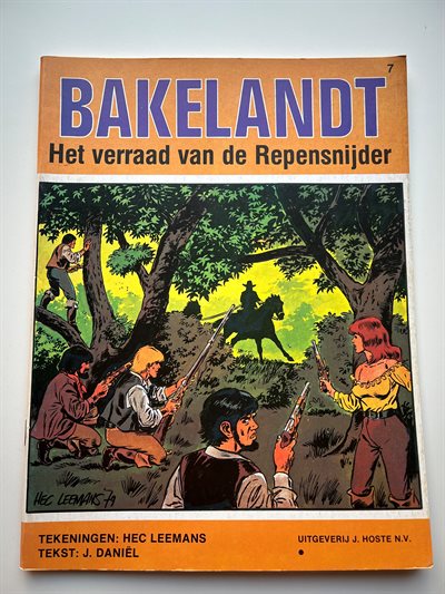 Bakelandt nr 7 - Het verraad van de repensnijder - Herdruk - SC