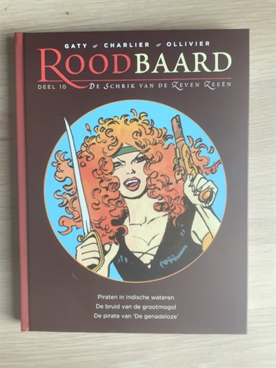 Roodbaard - 10 - Piraten in Indische wateren + De bruid van de grootmogol + De pirate van 'De Genadeloze' - Integraal HC - 1e druk - 2017