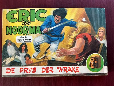 Eric de Noorman - serie 4 deel 8 - Wolters-Noordhoff - 1e druk - ongekleurd - 1971