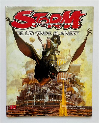 Storm 15 - De levende planeet - HC - Eerste druk (1986)