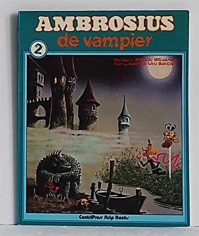 Ambrosius - 2 - De vampier - Softcover - Eerste druk - Centripress - 1979