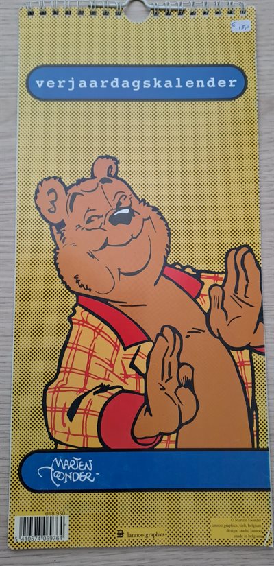 O.B.Bommel verjaardags kalender
