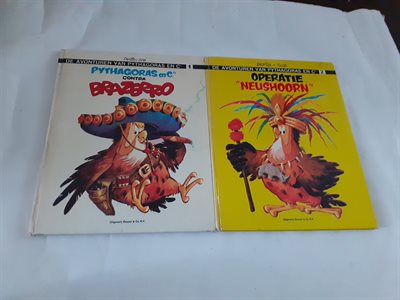 De avonturen van Pythagoras en co _ 2 albums- Derib - hc