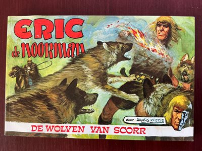 Eric de Noorman - serie 4 deel 10 - Wolters-Noordhoff - ongekleurd - 1972