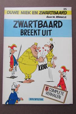 Ouwe Niek - Zwartbaard breekt uit- sc - 1edruk - (1983)