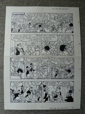 Jommeke - nr 126 - Het bal van Mathilde - originele pagina 13 - 1984