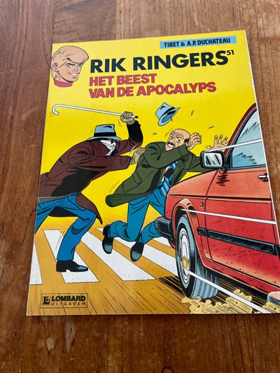 Rik Ringers -Nr.51-Het beest van de apocalyps- sc- Eerste druk 1992