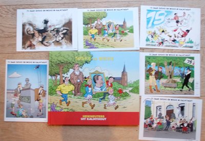 Suske en Wiske- 75 jaar, Heikneuters van Kalmthout - 2020- 5 ex libris