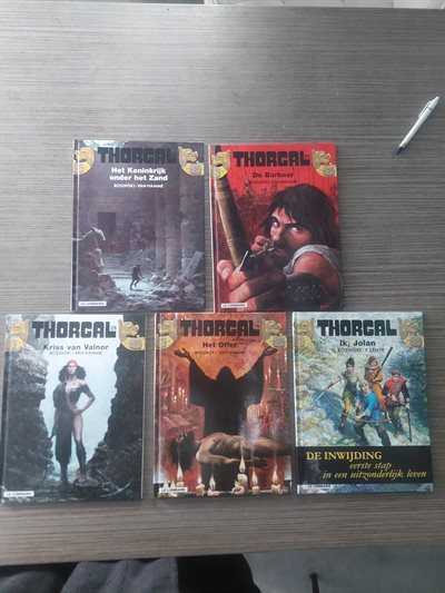 Thorgal - Nrs. 26 t/m 30 - HC - 1e druk 2001 - 2007