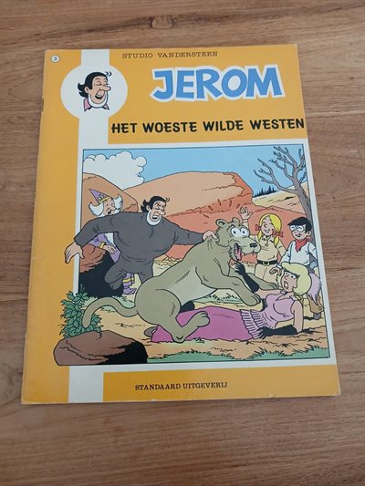 Jerom-31- Het woeste wilde Westen- sc-1989-eerste druk