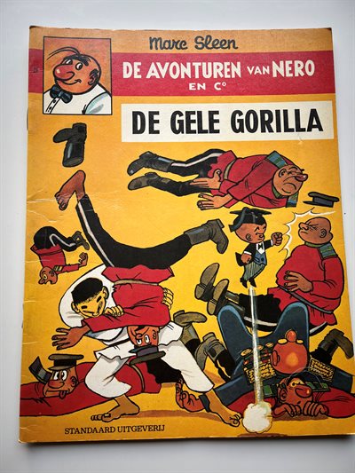 Nero nr 26 - De gele gorilla - 1ste druk 1972 - SC