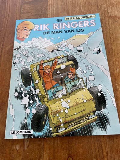 Rik Ringers -Nr.69- De man van ijs-sc- Eerste druk 2004