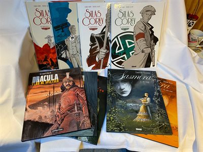 Dracula - Nrs. 1 t/m 3 - Sasmira - Nrs. 1 en 2 en Silas Corey - Nrs. 1 t/m 4 - 9 x HC - Eerste druk