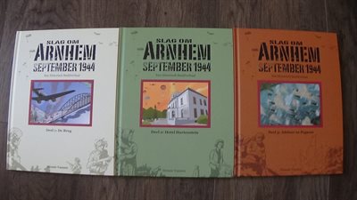 De slag om Arnhem - Nrs. 1 t/m 3 compleet - HC - uitgeverij Pelikaandag 2011 - 2022