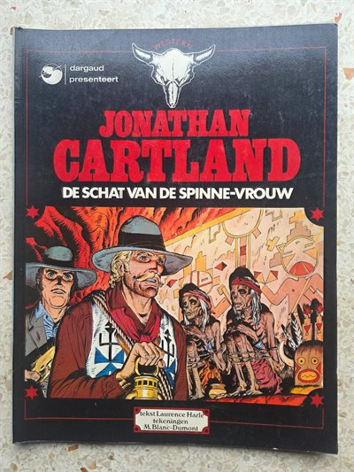 Cartland-- De schat van de spinne vrouw-Blanc Dumont/Hatle-Dargaud-herdruk