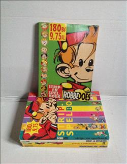 Robbedoes Strip en Spelboek - 5 st. - sc - 1e druk -  1996/1998