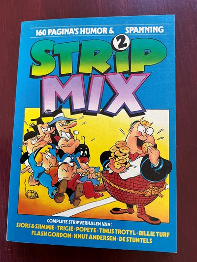 Sjors en Sjimmie - serie 14 deel 2 Strip Mix 2 - Oberon - 1981