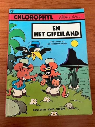 Collectie Jong Europa - Nr 97 - Chlorophyl en het gifeiland - 1ste druk 1974 - SC