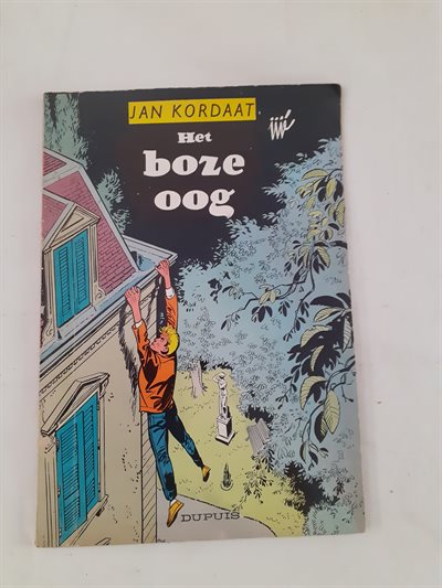 Jan Kordaat 7 - het boze oog - 1e druk - 1960