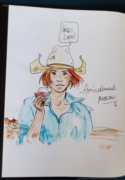 Destins (Levenslijnen) - 6. Déshonneurs - hc - 1e druk - met originele tekening door Gilles Mezzomo