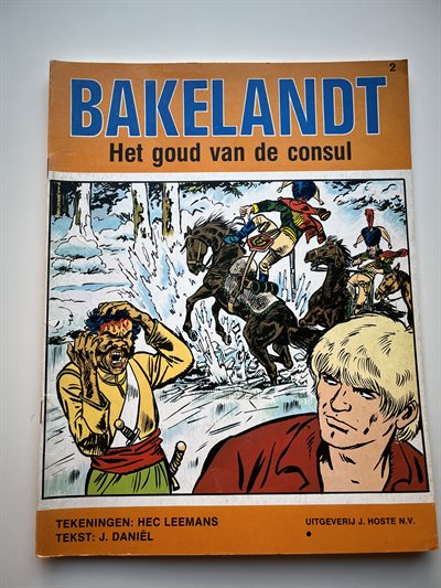 Bakelandt nr 2 - Het goud van de consul - Herdruk - SC