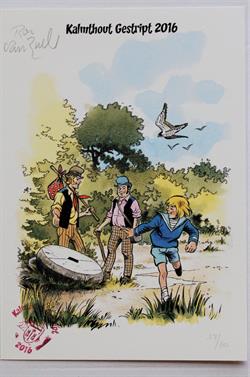 Ex Libris  Kalmthout Gestript 2016 Ron van Riet