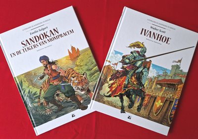 Literaire Klassiekers: Sandokan/Ivanhoe - hardcovers - 2022