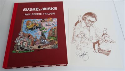 Suske en Wiske - Paul Geerts trilogie - Luxe hardcover editie op groot formaat met linnen rug - (2007)