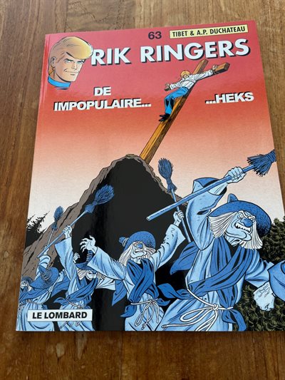 Rik Ringers -Nr.63- De impopulaire heks- sc- Eerste druk 2000