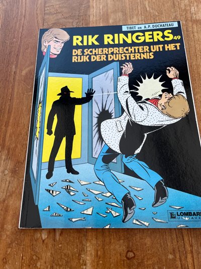Rik Ringers -Nr.49-De scherpschutter uit het rijk der duisternis - sc- Eerste druk 1991