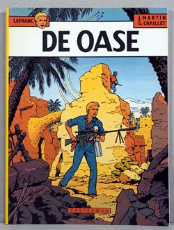Lefranc 7. De oase -sc- 1e druk, 1981