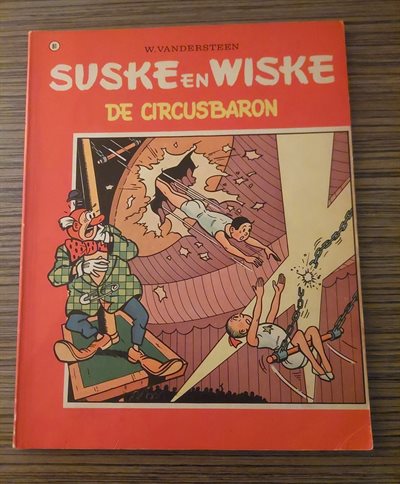 Suske en Wiske - 81 - De circusbaron - Vandersteen - sc - Matte kaft - 1e druk 1968