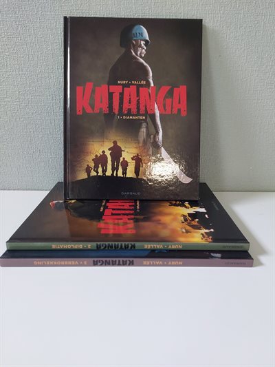 Katanga - Complete Reeks - Nr. 1 t/m 3 - HC - 1e druk - Dargaud - Nury/Vallee - 2017/2019