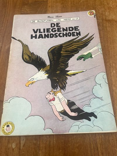 Nero - Nr.23 - De vliegende handschoen - sc - eerste druk 1957
