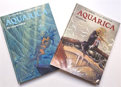 Aquarica - Delen 1 en 2 - Roodhaven / De reuzenwalvis - hardcover - 2018/2022