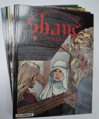 Shane 1 t/m 5 - complete serie - 5x sc - Teng/Di Georgio - eerste druk - 1996/2002