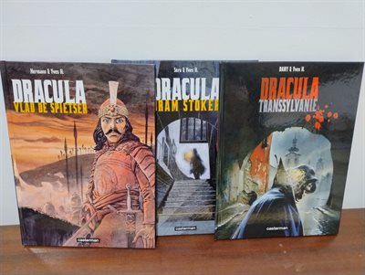 Dracula - Hermann - Nrs. 1 t/m 3 compleet - HC - Eerste druk 2006