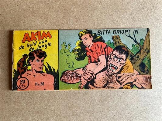 Akim, nummer 36, Bitta grijpt in, 1954