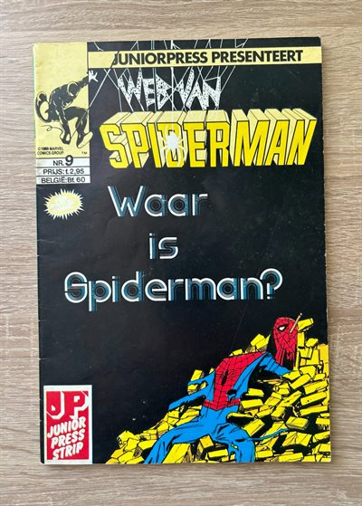 Web van Spiderman, 9, Waar is Spiderman, 1986