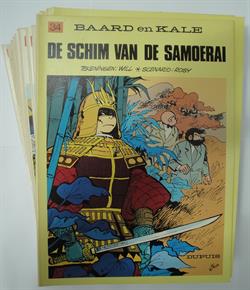 Baard en Kale 21 t/m 37 (excl 24) - 16x sc - 15x eerste druk - 1974-1988