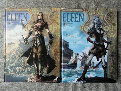 Elfen - nrs 14/15 - Het oordeel van de put/ Zwart als bloed - HC - 1e druk 2018