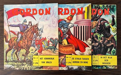 Gordon - 4 - 5 - 7 - Nooitgedacht uitgave - sc - 1e druk 1967