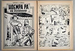 Hoempa Pa de roodhuid, deel 1 en 2 compleet -sc- zw/w. bijlage Eppo 1978 (nr. 1 en 2)