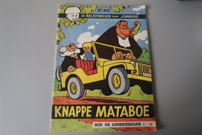 Jommeke - Knappe Mataboe - sc - Eerste druk - 1967
