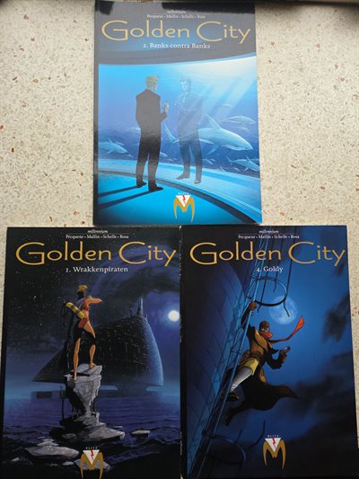 Golden city-3 delen sc-1e druk