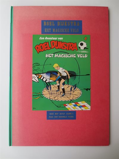 Roel Dijkstra - Het magische veld - Map + originele pagina - Jan Steeman - 1985