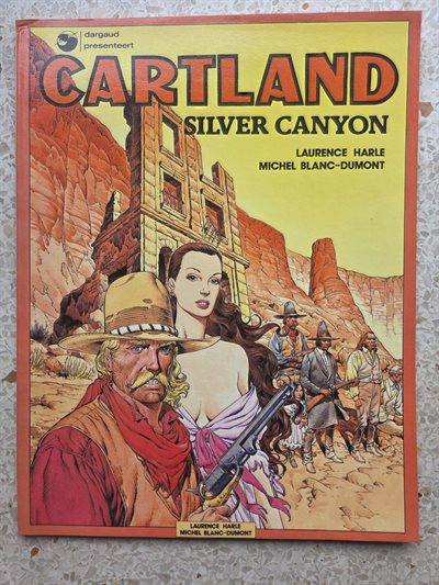 Cartland-- Silver canyon-Blanc Dumont/Hatle-Dargaud-1edruk