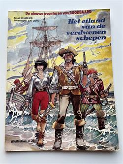 Roodbaard - Het eiland van de verdwenen schepen - Wham album nr 22 - 1980 - SC