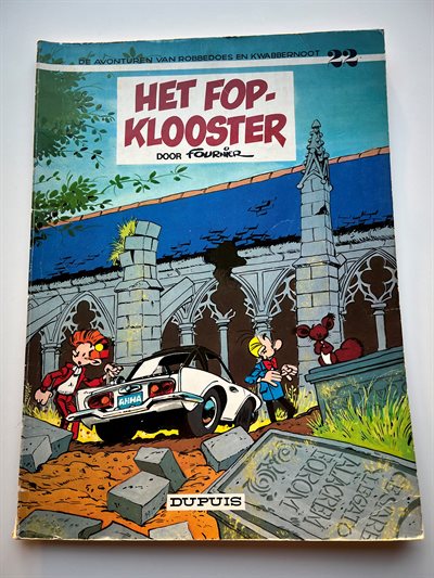 Robbedoes en Kwabbernoot nr 22 - Het fopklooster - Vroege Herdruk - SC