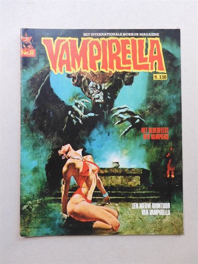 Vampirella Nr 8 - Horror magazine - Semic Press - 1976